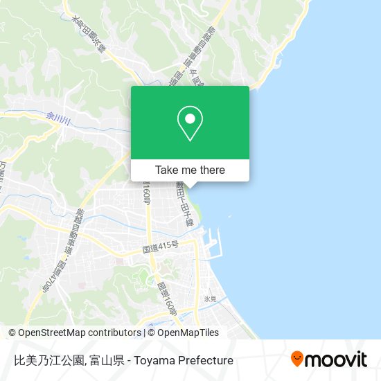 比美乃江公園 map