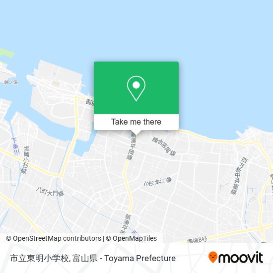 市立東明小学校 map