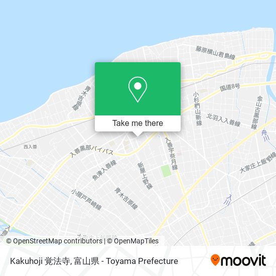 Kakuhoji 覚法寺 map