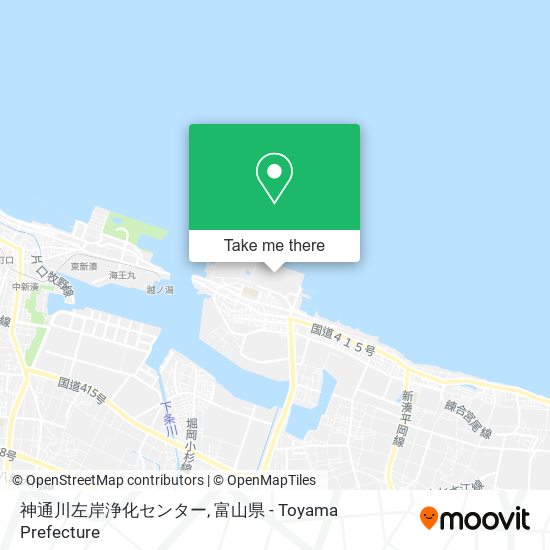 神通川左岸浄化センター map
