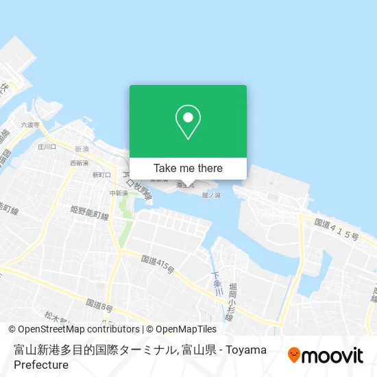 富山新港多目的国際ターミナル map