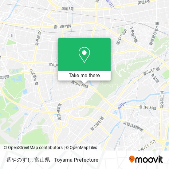 番やのすし map