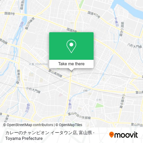 カレーのチャンピオン イータウン店 map