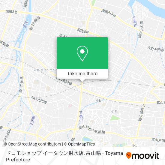 ドコモショップ イータウン射水店 map