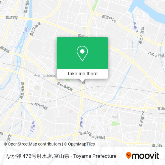 なか卯 472号射水店 map