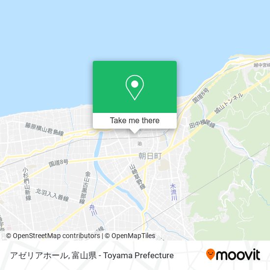 アゼリアホール map