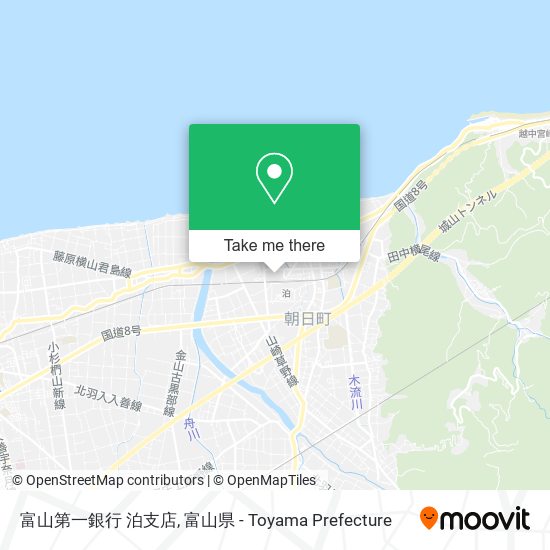 富山第一銀行 泊支店 map