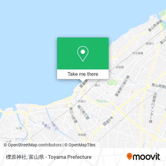 櫟原神社 map