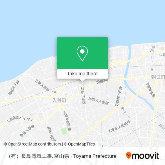 （有）長島電気工事 map