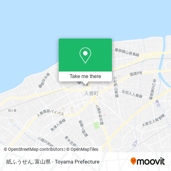 紙ふうせん map