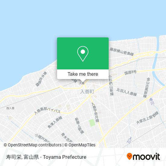 寿司栄 map