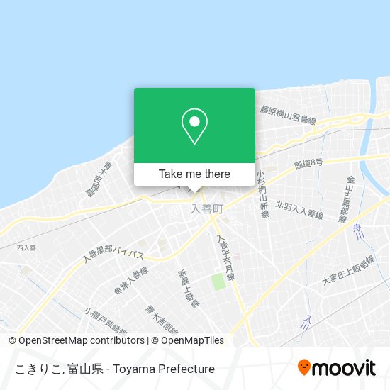 こきりこ map