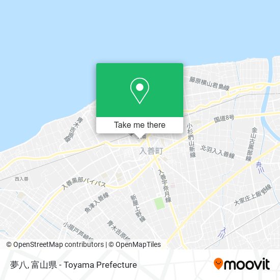 夢八 map