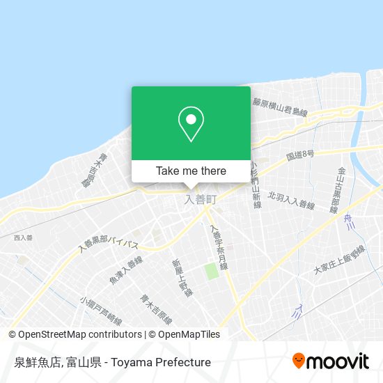 泉鮮魚店 map