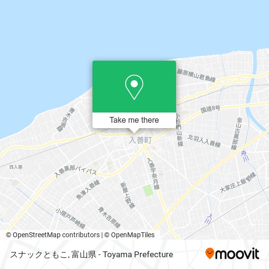 スナックともこ map