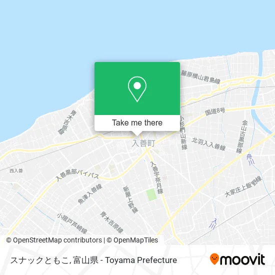 スナックともこ map