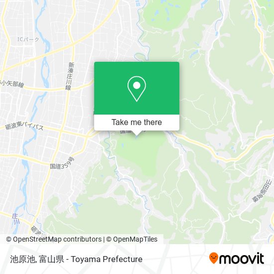 池原池 map