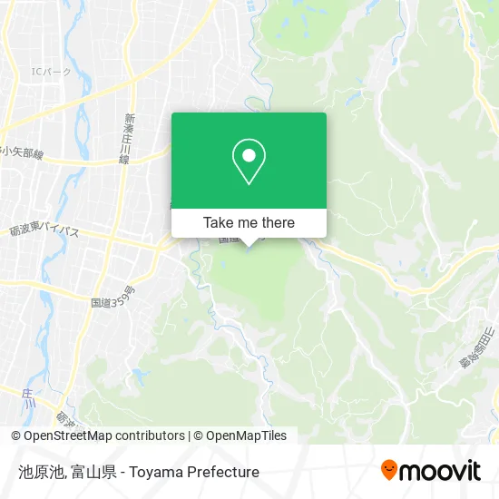 池原池 map