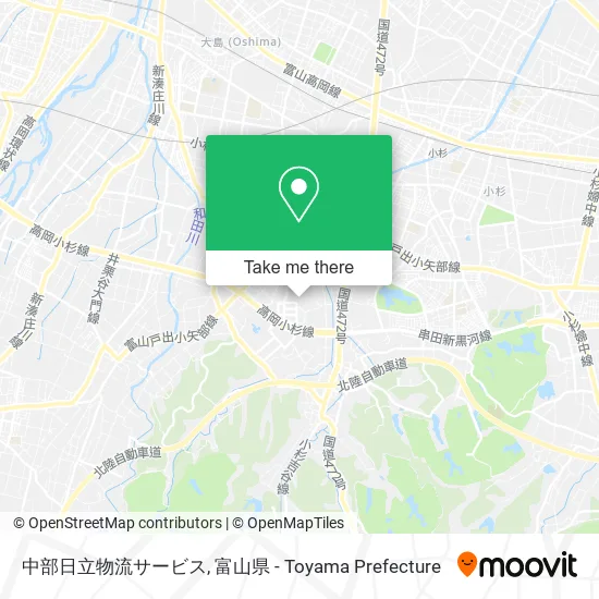 中部日立物流サービス map