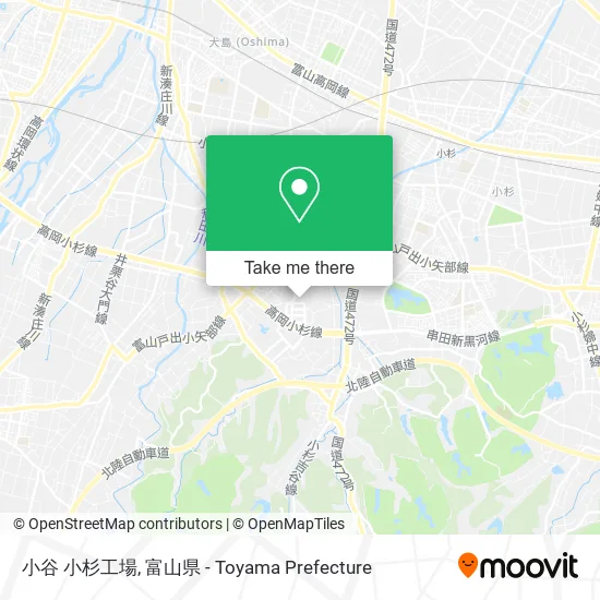 小谷 小杉工場 map