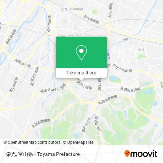 栄光 map