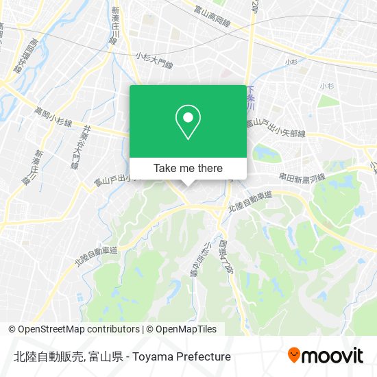 北陸自動販売 map