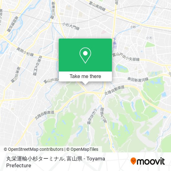 丸栄運輸小杉ターミナル map