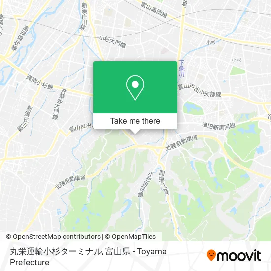 丸栄運輸小杉ターミナル map