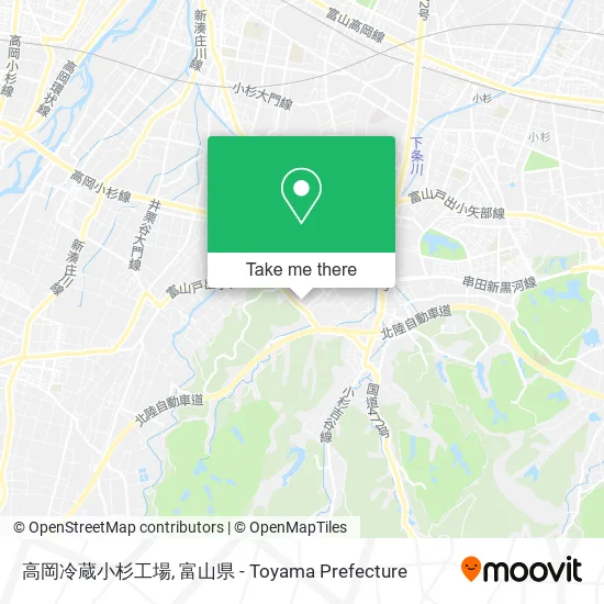 高岡冷蔵小杉工場 map