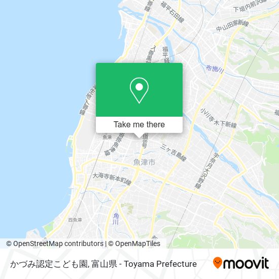 かづみ認定こども園 map