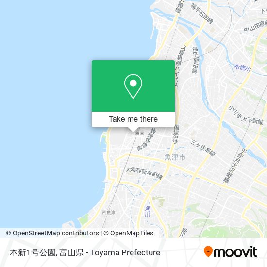 本新1号公園 map