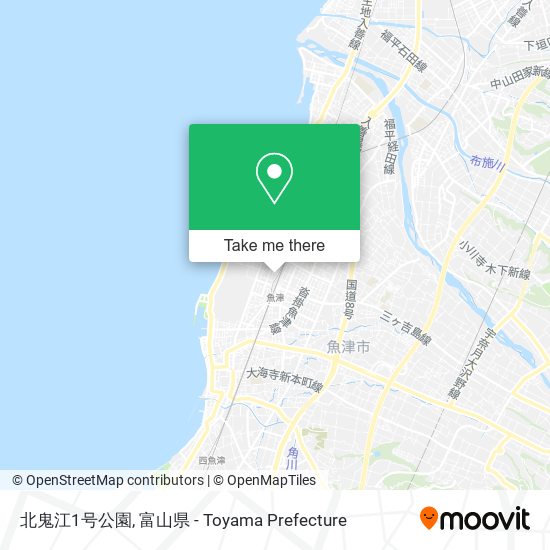 北鬼江1号公園 map