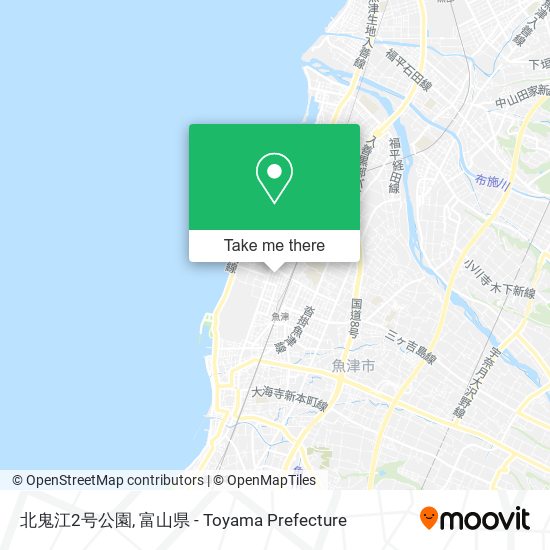 北鬼江2号公園 map