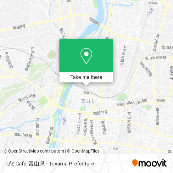 Q’Z Cafe map