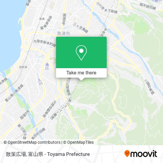 散策広場 map