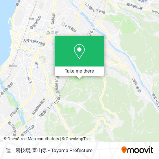 陸上競技場 map