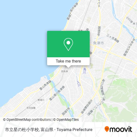 市立星の杜小学校 map