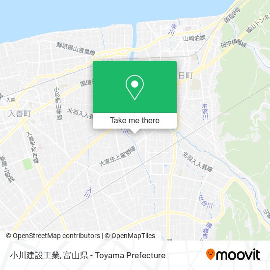 小川建設工業 map