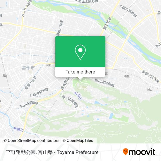宮野運動公園 map