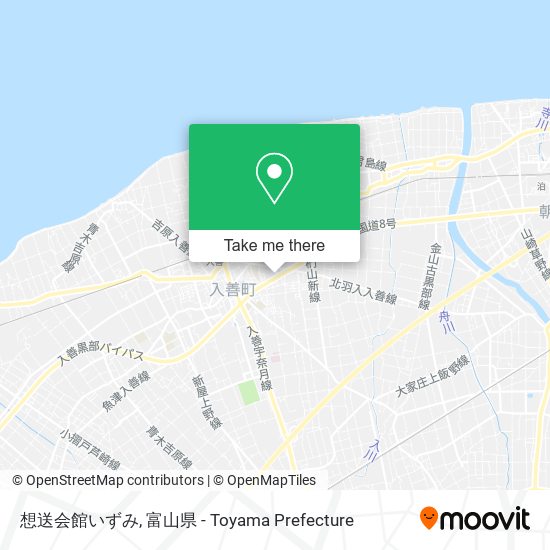 想送会館いずみ map
