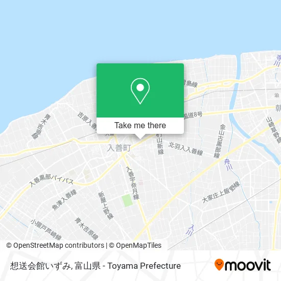 想送会館いずみ map