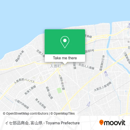 イセ部品商会 map