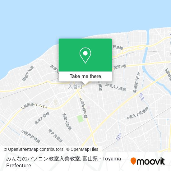 みんなのパソコン教室入善教室 map