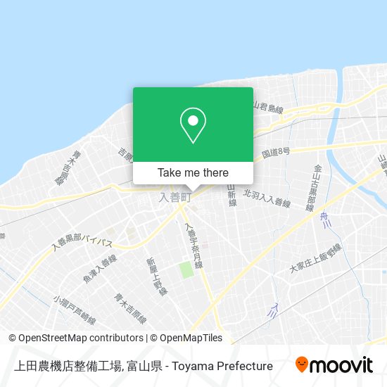 上田農機店整備工場 map