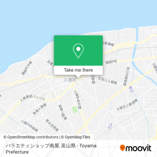 バラエティショップ南屋 map