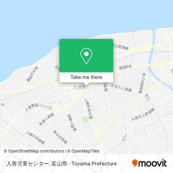 入善児童センター map