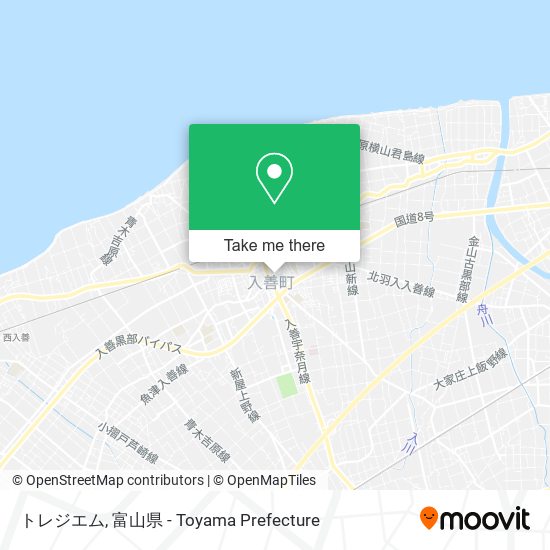 トレジエム map