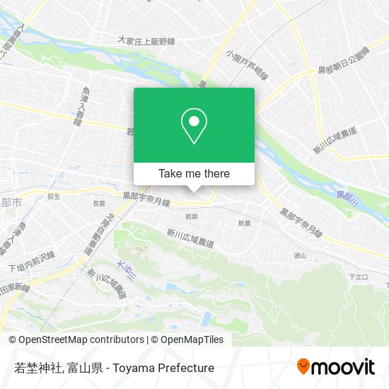 若埜神社 map