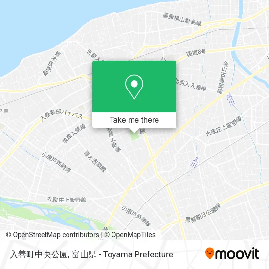 入善町中央公園 map