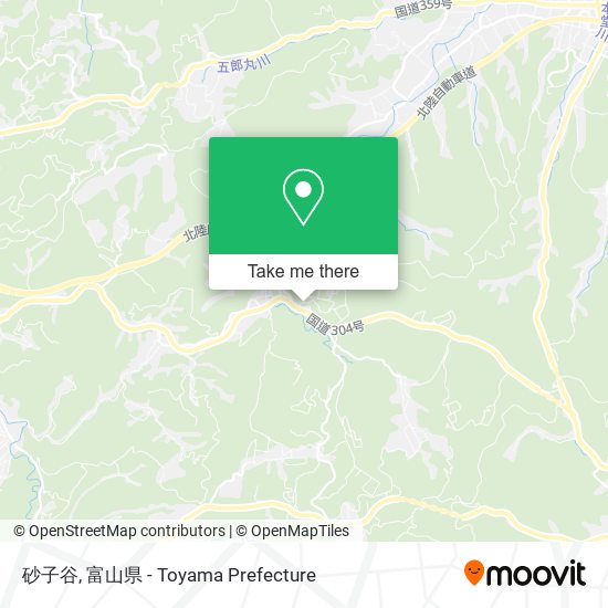砂子谷 map